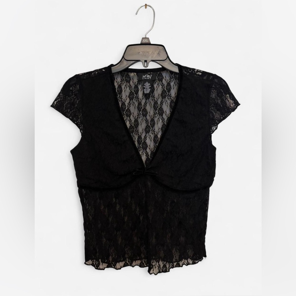 Black Lace Top
